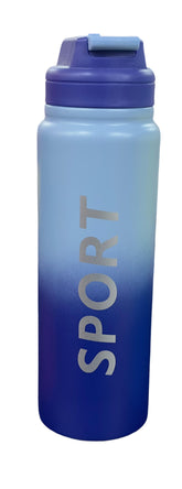 Blue Sport Thermal Water Bottle